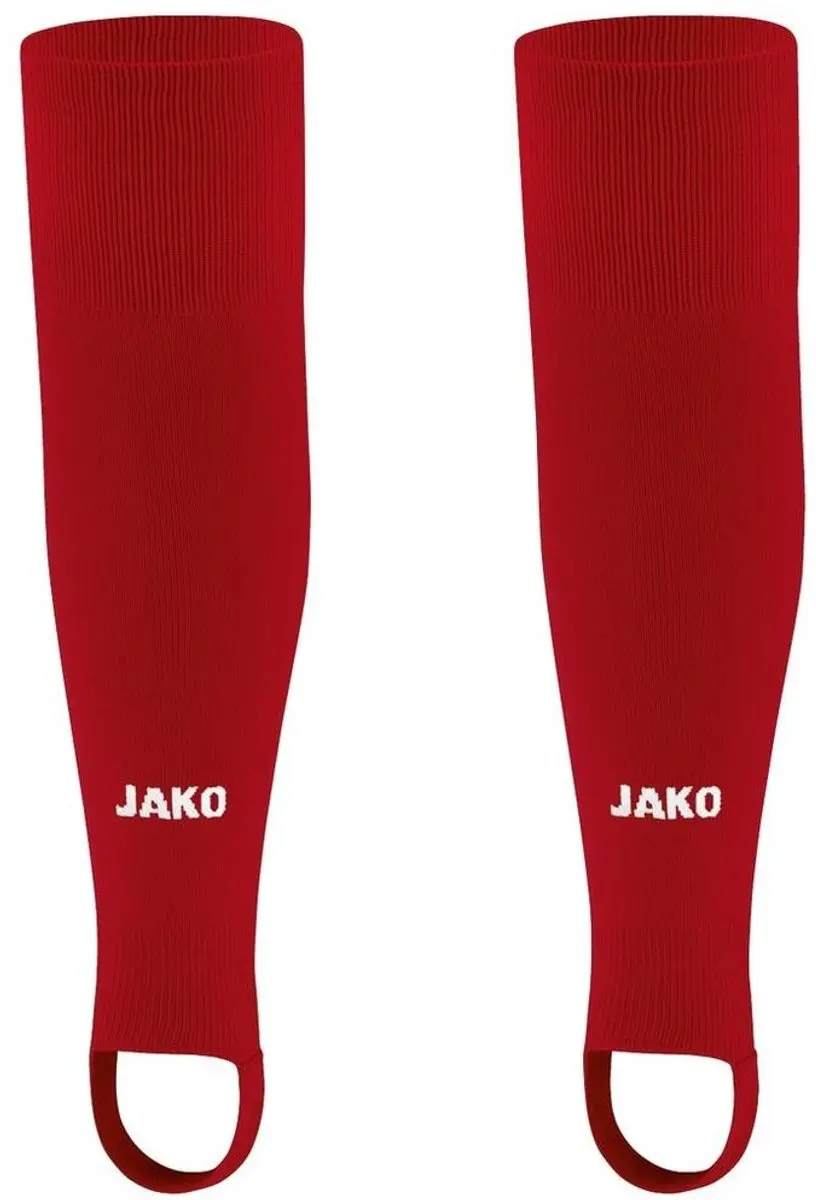 Jako Glasgow 2.0 Voetbalkousen Voetloos - Chilirood | Maat: JUNIOR