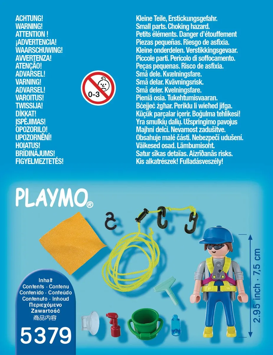 Playmobil Glazenwasser 5379 - Multicolor
