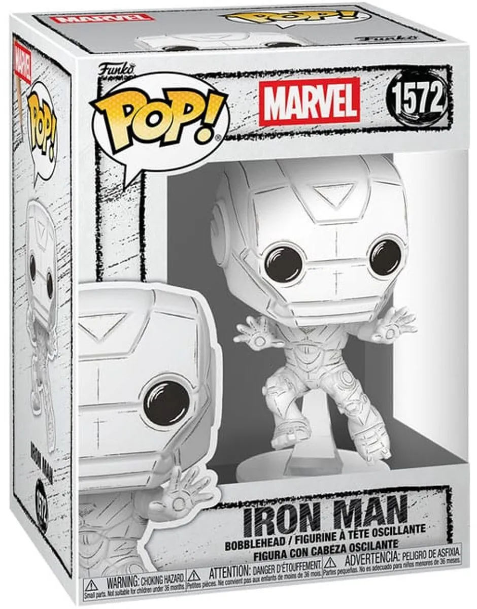 Funko Pop! Marvel Iron Man #1572 - Sketched