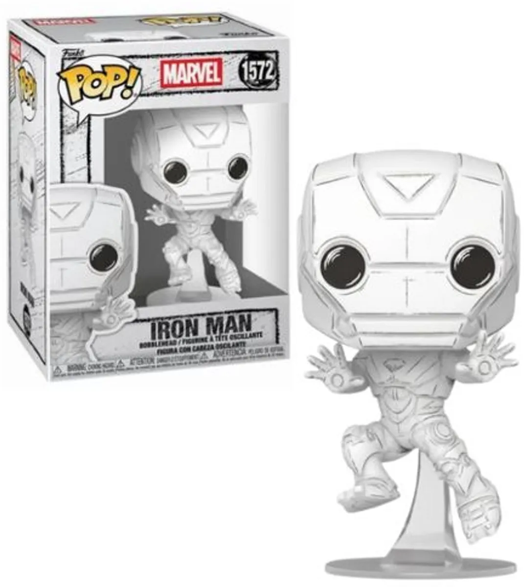 Funko Pop! Marvel Iron Man #1572 - Sketched