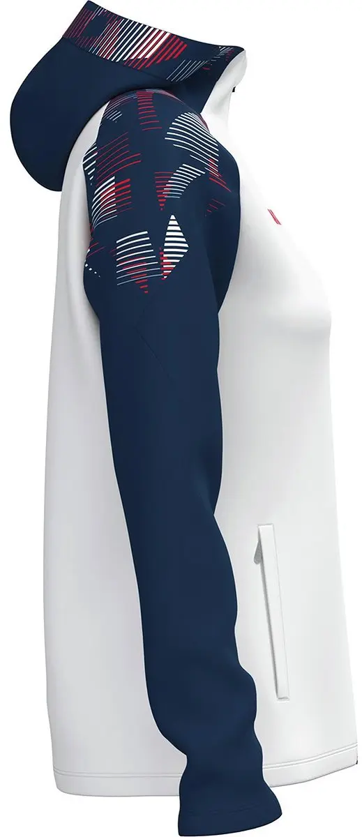 Jako Sonic Jas Dames - Wit/Marine/Rood - Maat 42