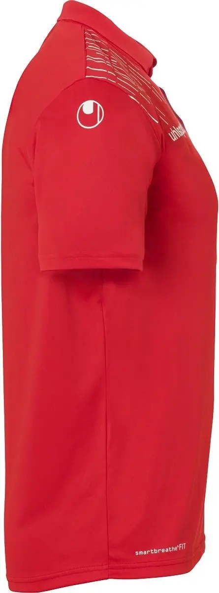 Uhlsport Score 26 Polo Heren M - Rood/Wit