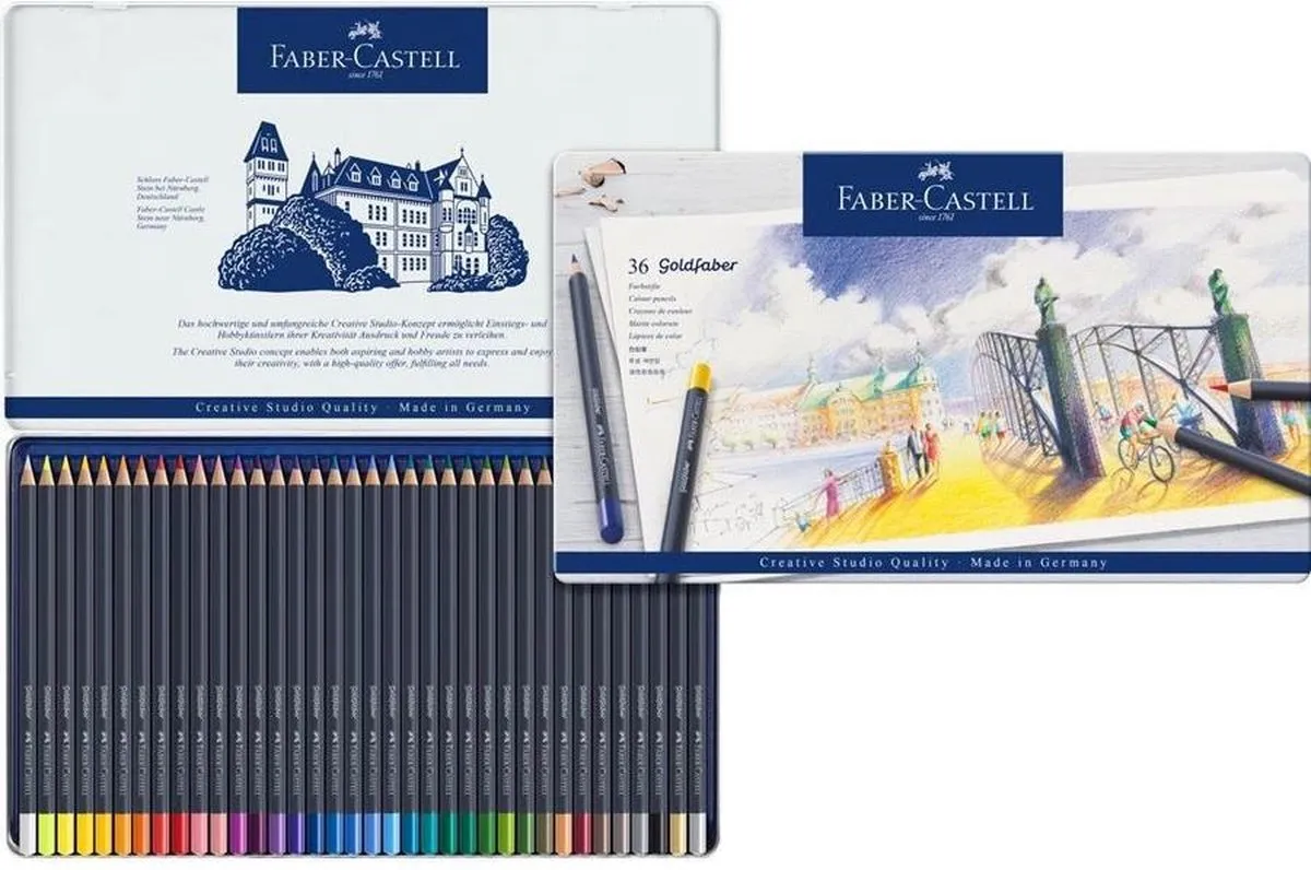 Faber-Castell Goldfaber FC-114736 Kleurpotloden - 36 Stuks