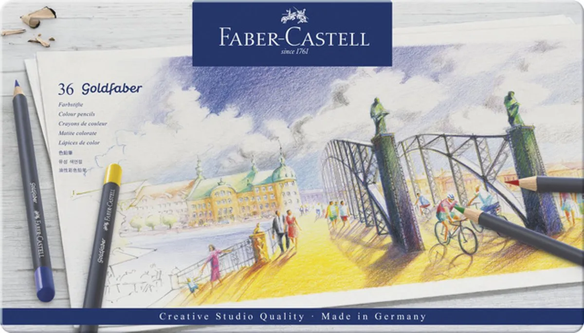 Faber-Castell Goldfaber FC-114736 Kleurpotloden - 36 Stuks