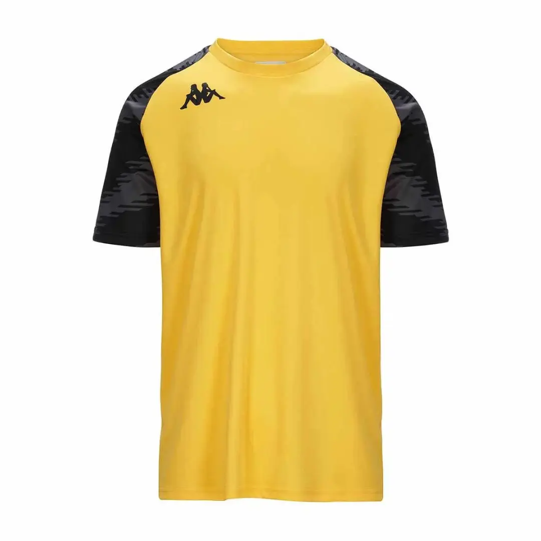 Kappa Daverno T-shirt Met Korte Mouwen Geel S Man