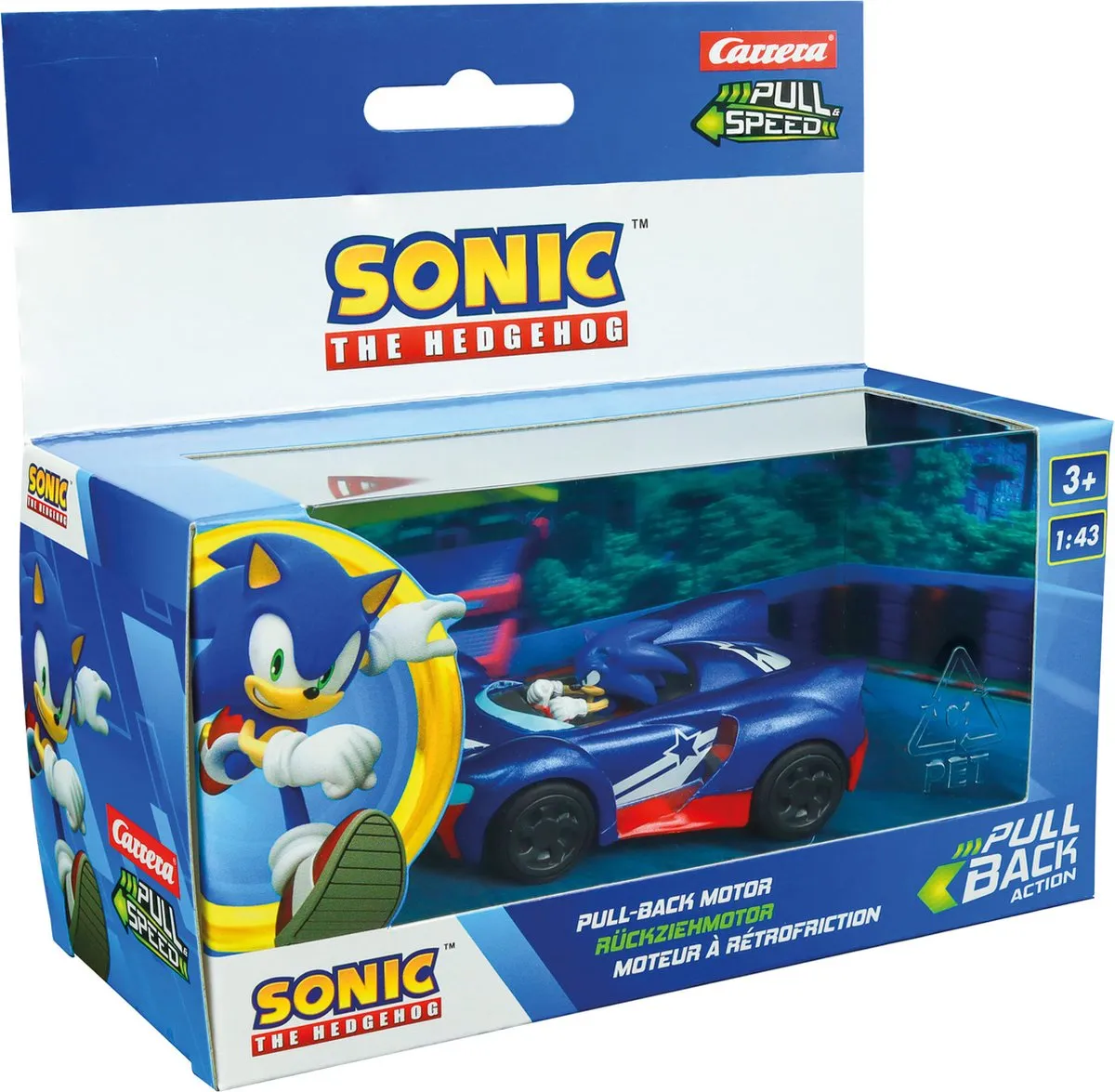 Carrera Sonic the Hedgehog Speed Star 1:43 - Multi
