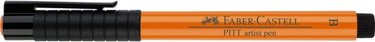 Faber-Castell Pitt Artist Pen FC-167413 - Oranje Glanzend