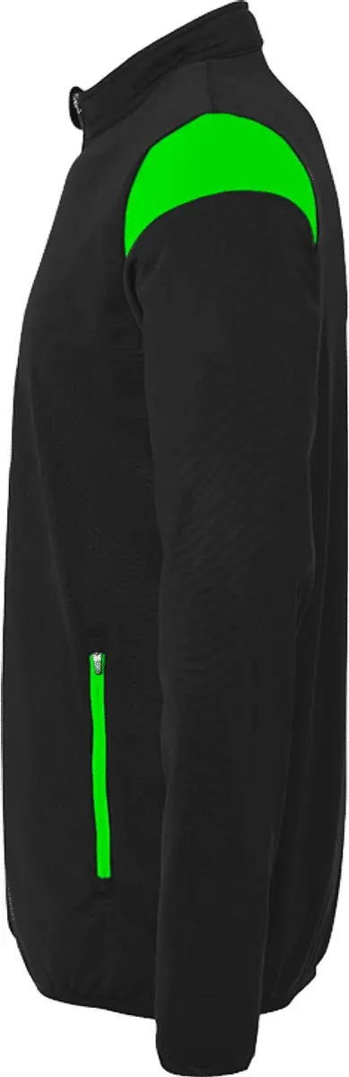 Uhlsport Squad 27 Polyestervest Heren - Zwart/Fluo Groen S