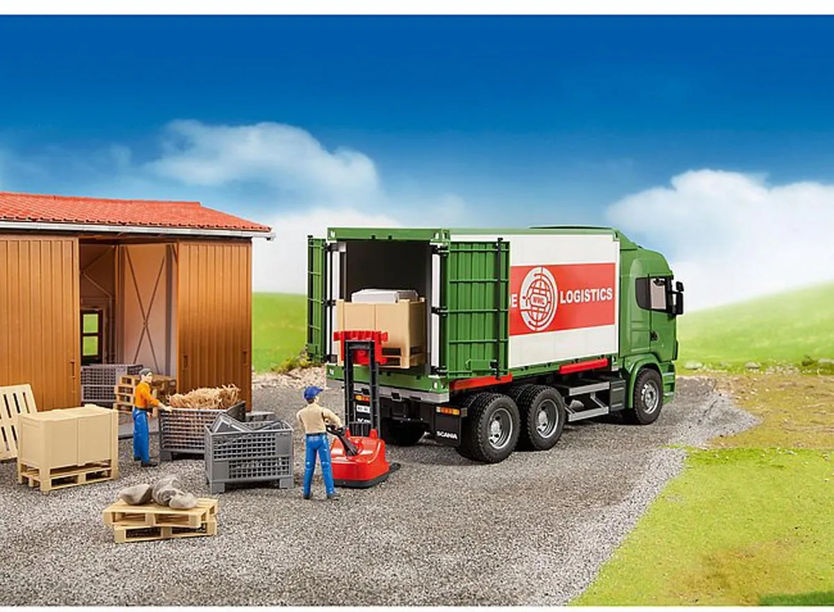 Bruder Logistiekset 2415 - Pallets & Accessoires