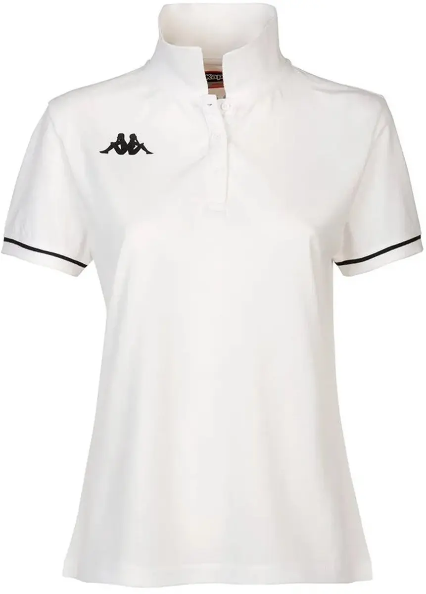 Kappa Barla Korte Mouw Poloshirt Wit M Man