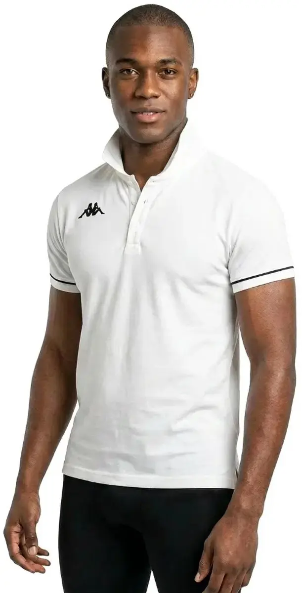 Kappa Barla Poloshirt Wit - Model 32132FW - afbeelding 3 van 6