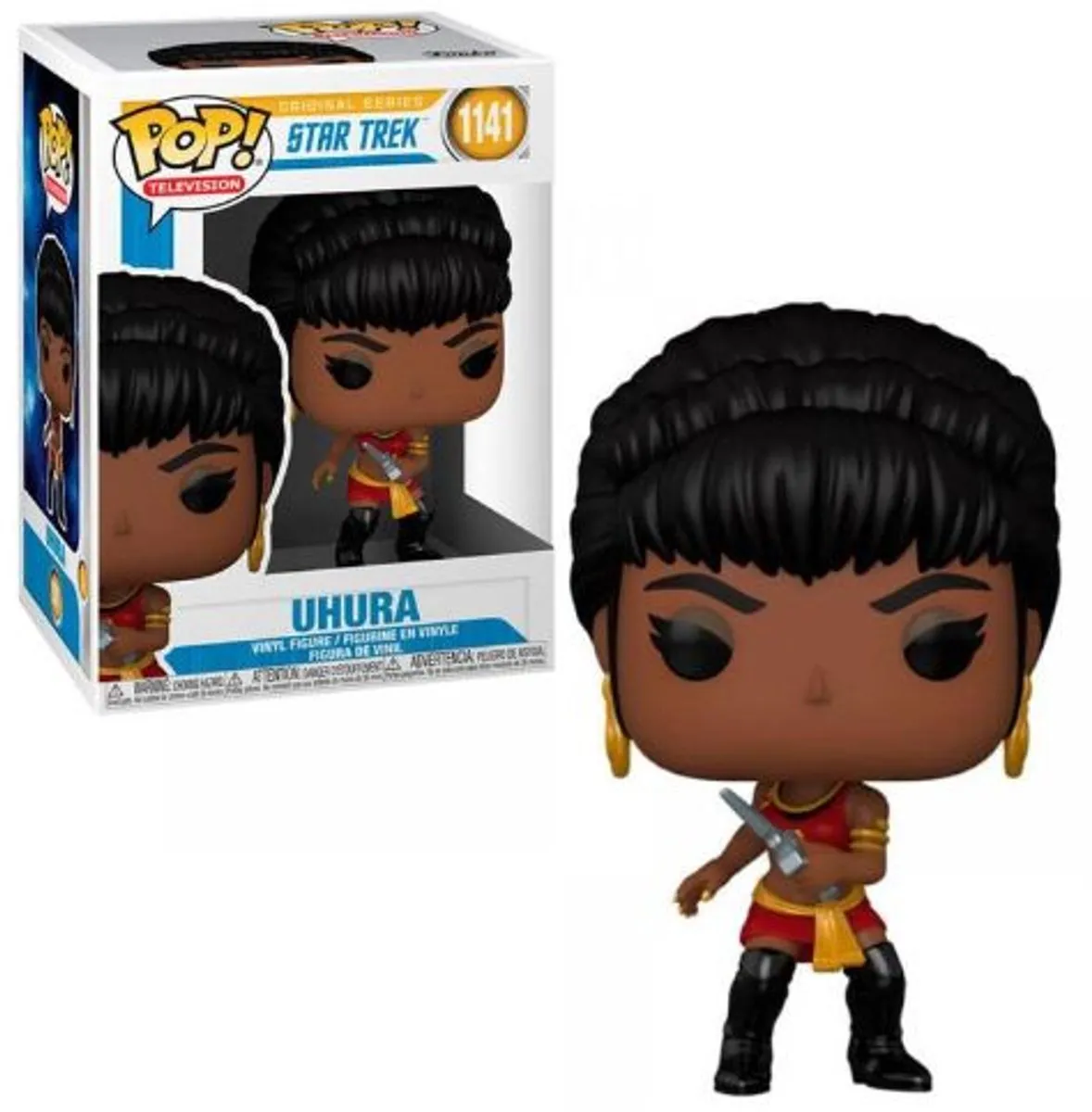 Funko Star Trek POP! Bobble Head N°1141 Uhura 'Mirror Mirror' Outfit - afbeelding 6 van 6