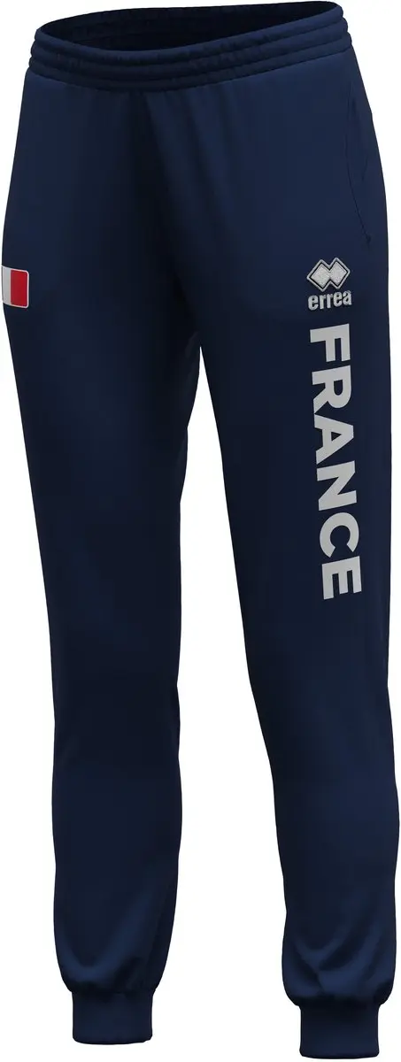 Errea Dames Joggingbroek France Layla 2024/25 - L - Marine - afbeelding 2 van 6