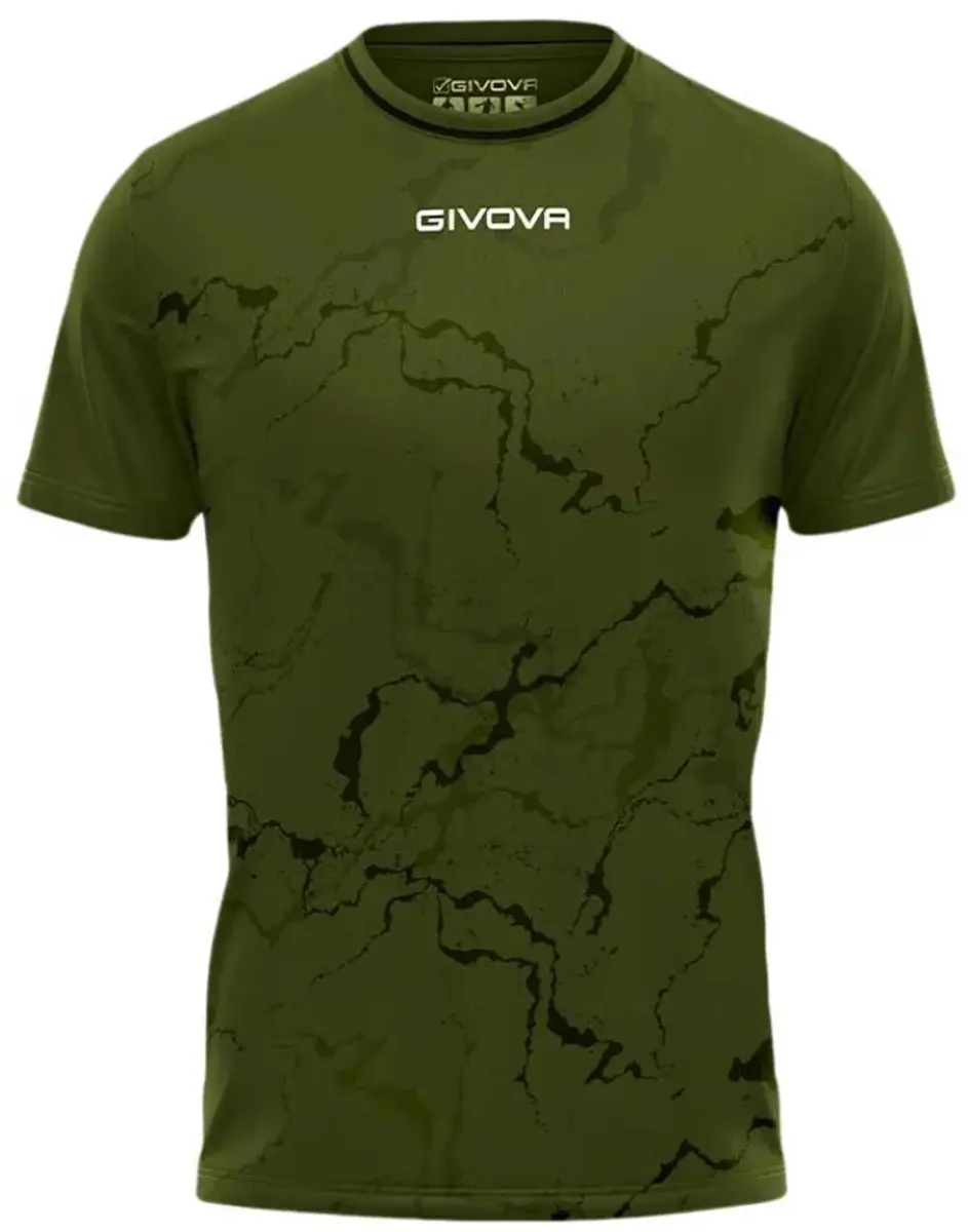 Givova Graphite T-shirt Kort M - Military Green - afbeelding 2 van 2