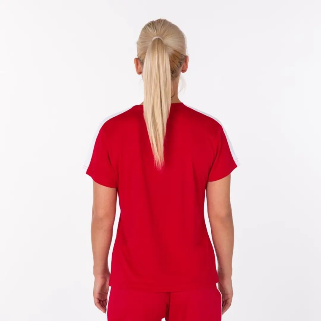 Joma Academy III Shirt Dames - Rood/Wit L - afbeelding 6 van 6
