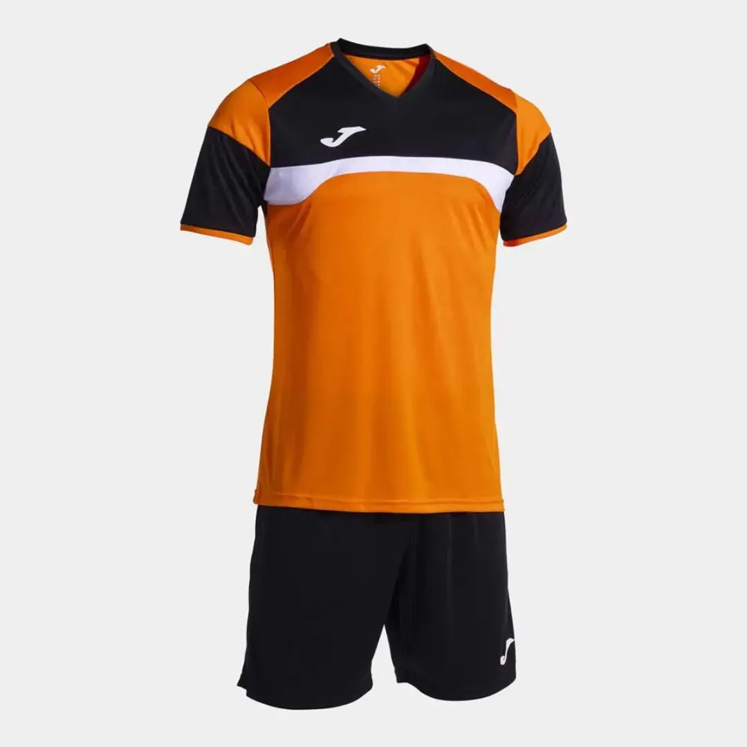 Joma Danubio III Sportset - Shirt & Korte Broek - Oranje - XXL