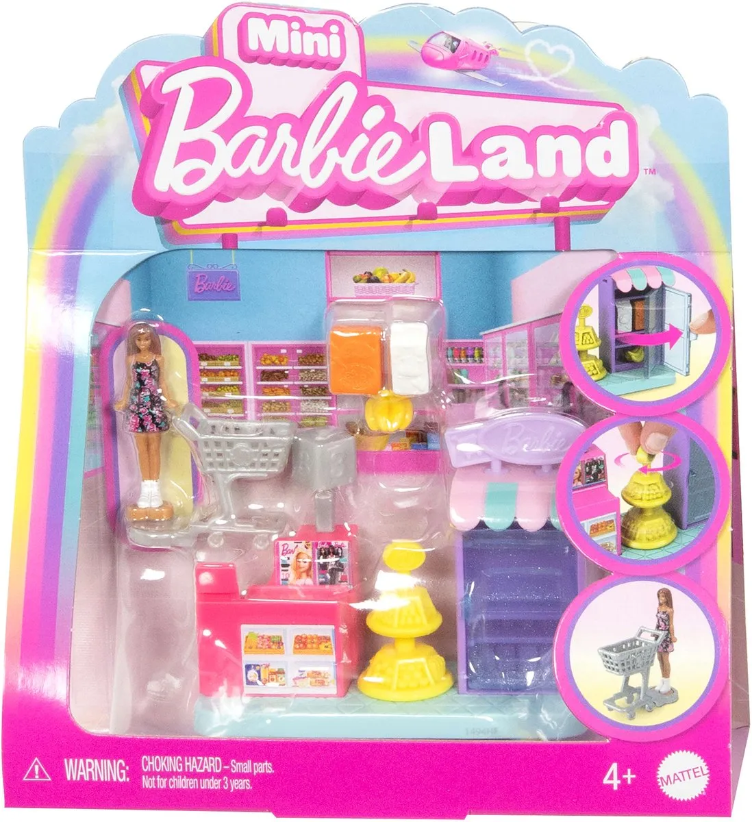 Barbie Mini BarbieLand Pop - Meerkleurig - afbeelding 4 van 5