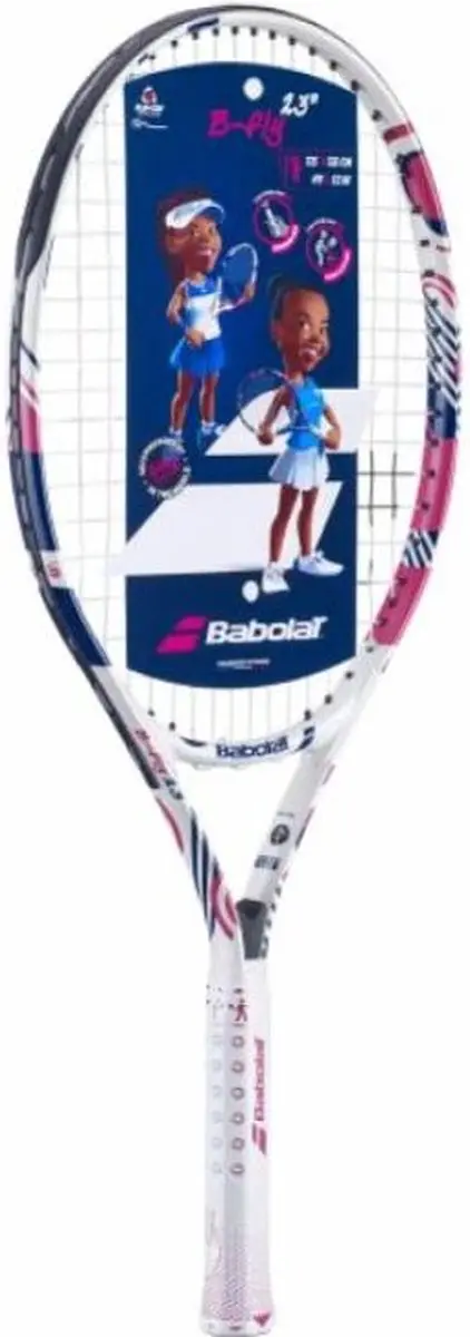 Babolat B'Fly 25'' Tennisracket Junior L1 - Donkerblauw/Rozewit - afbeelding 6 van 6