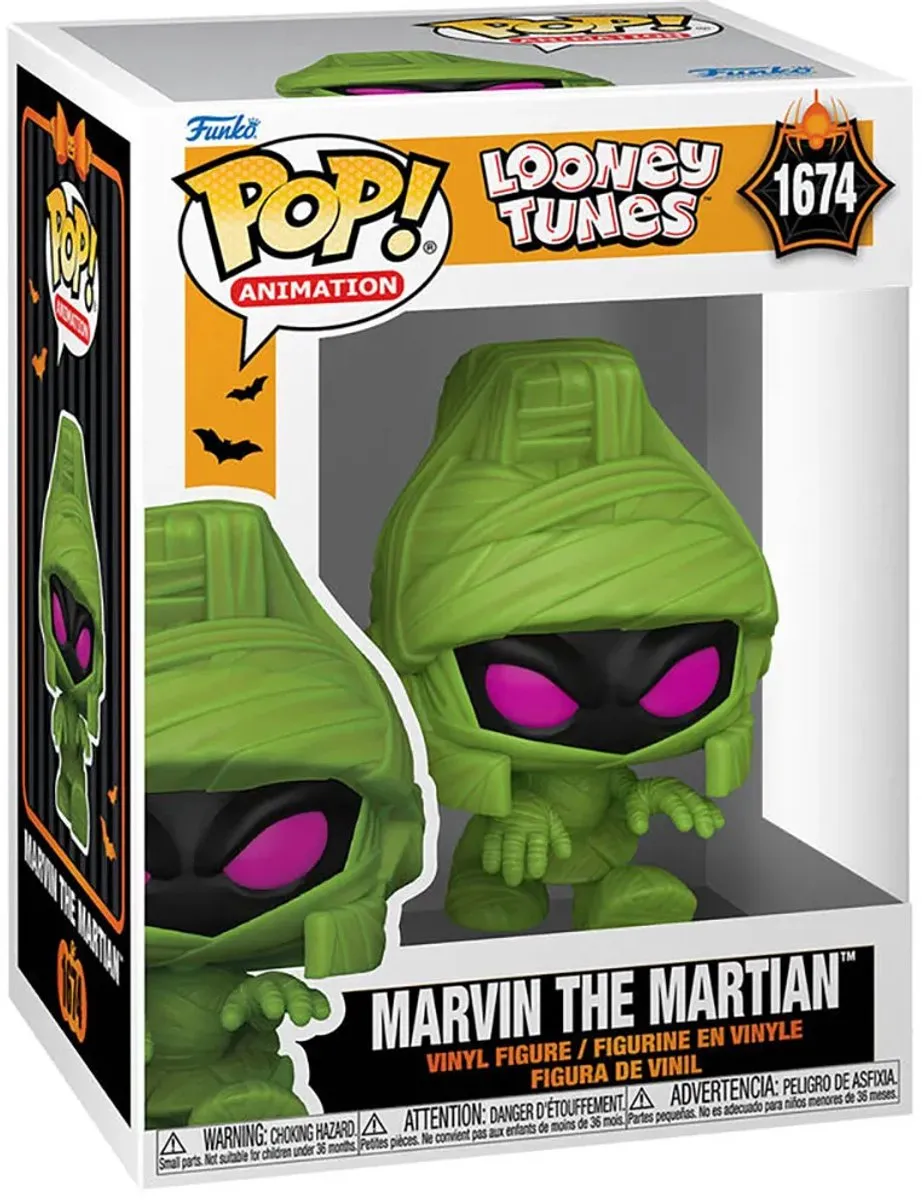 Funko Pop! Marvin the Martian #1674 - Looney Tunes - afbeelding 6 van 6