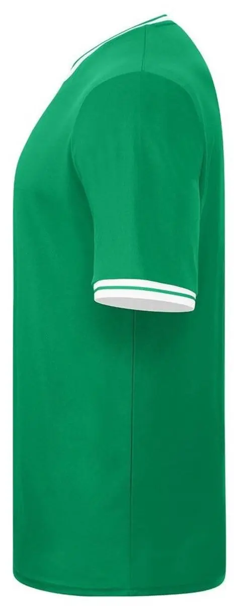 Jako Center 2.0 Heren Sportshirt - L - Wit/Sportgroen