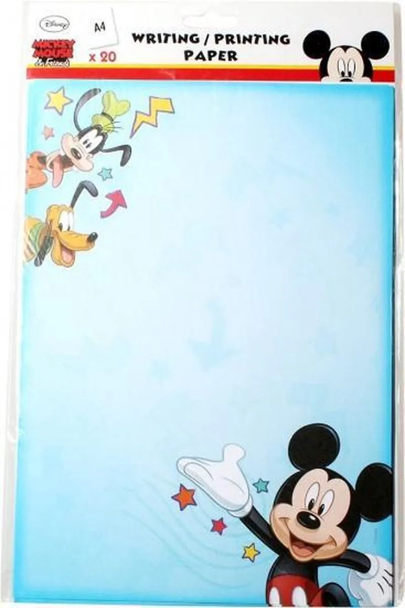Disney Mickey Mouse Schrijfpapier A4