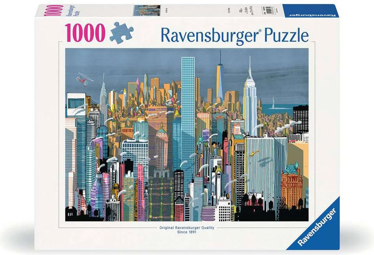 Ravensburger Ich Bin New York Puzzel 1000 Stuks