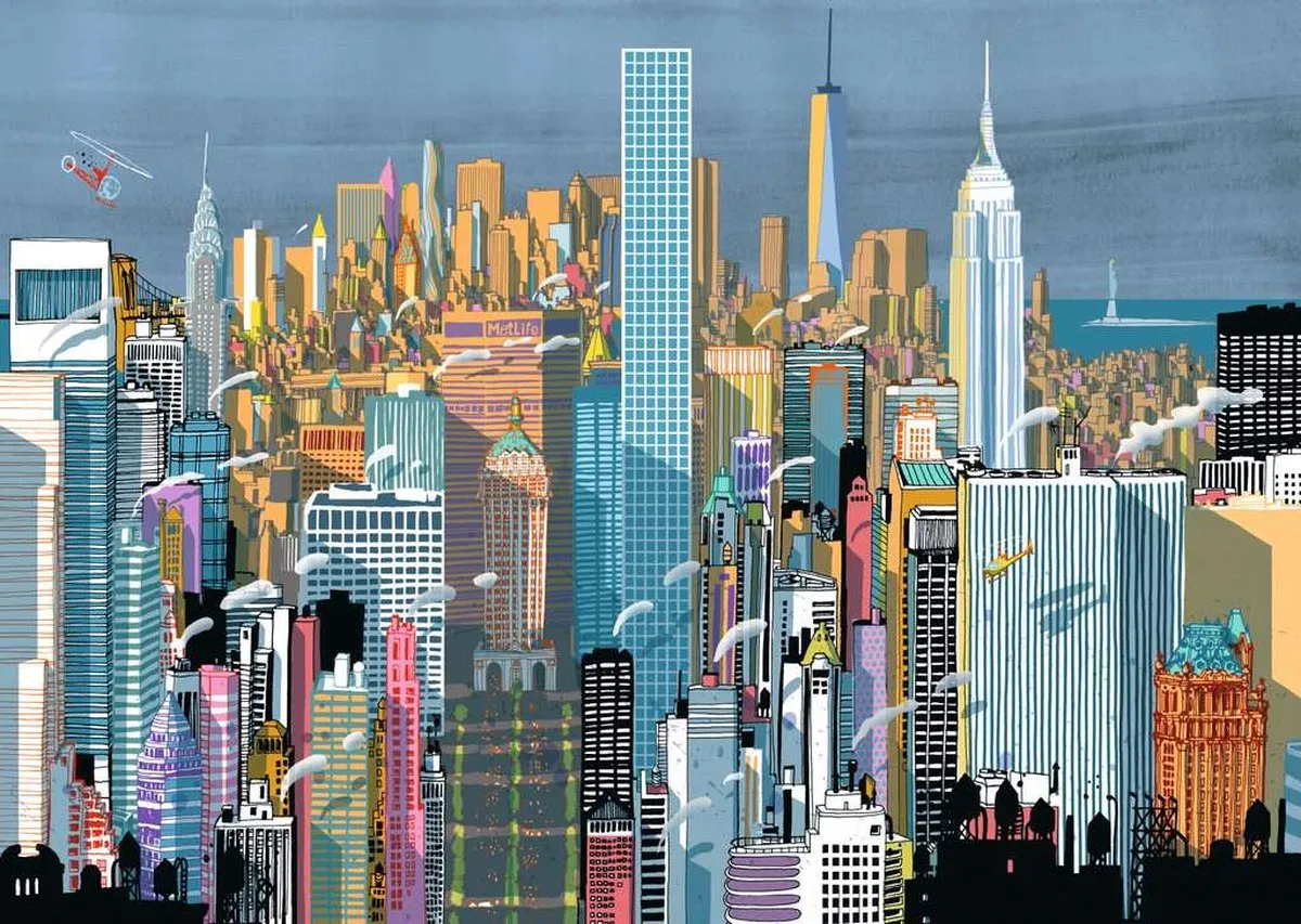 Ravensburger Ich Bin New York Puzzel 1000 Stuks - Multicolor