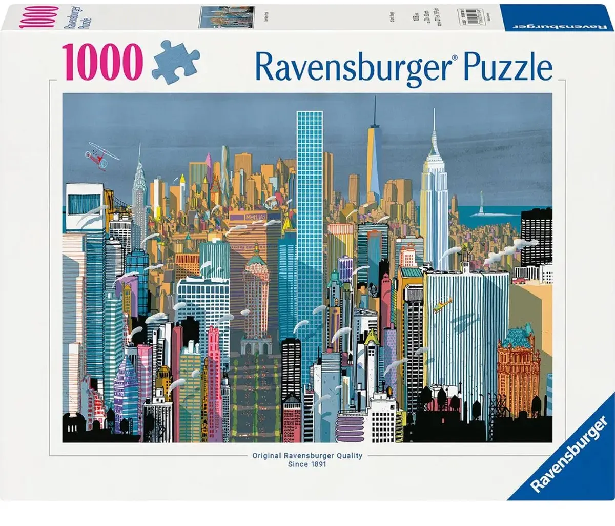 Ravensburger Ich Bin New York Puzzel 1000 Stuks - Multicolor