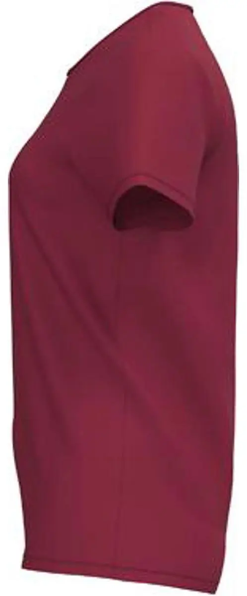 Erima Intro Functioneel T-Shirt Dames - Bordeaux - Maat 42