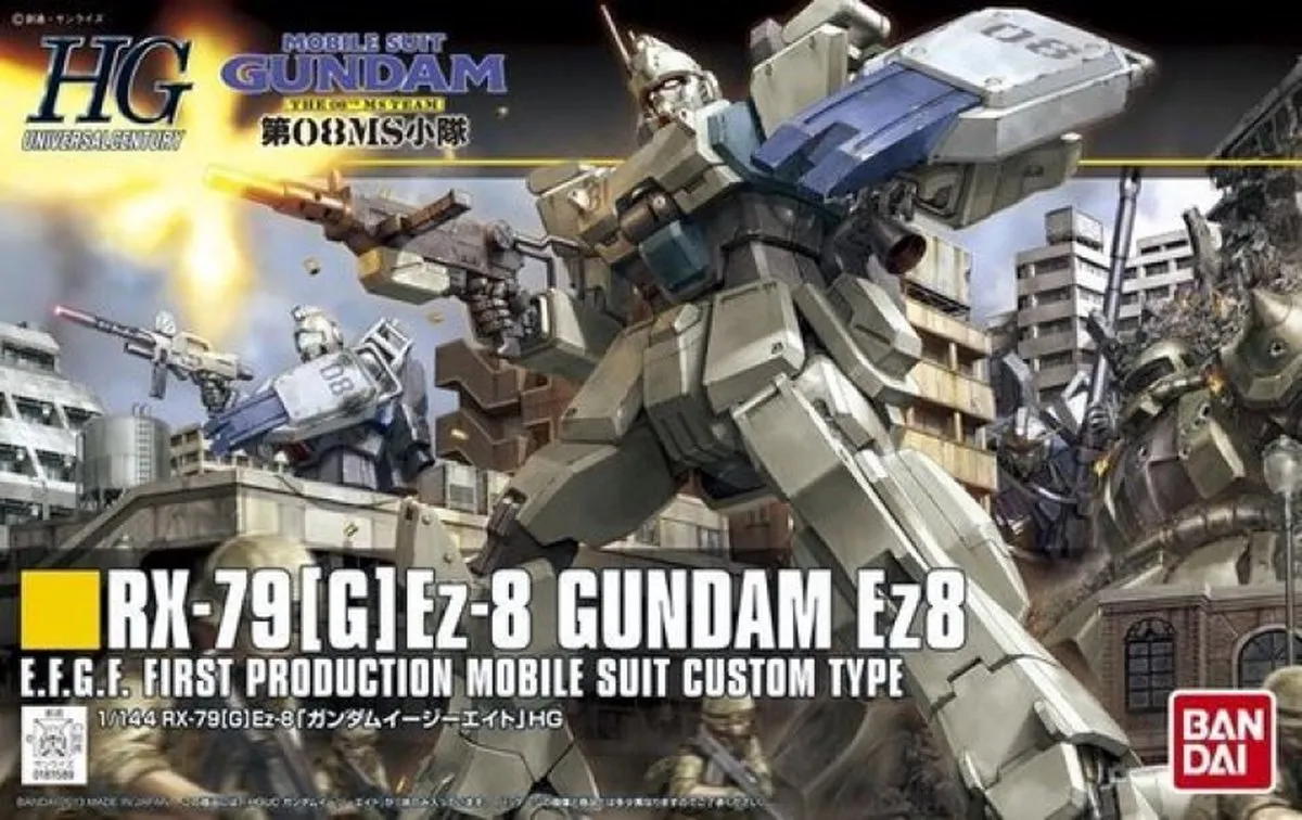 Bandai Namco RX-79(G)Ez-8 Gundam Ez8 HGUC 1/144 - Multi