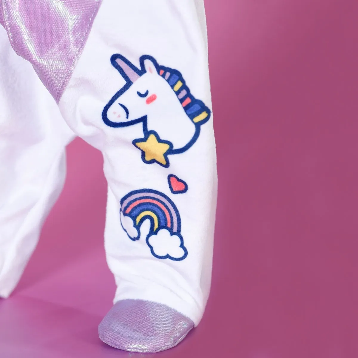 Baby Born Eenhoorn Onesie 43cm - Multicolore - afbeelding 6 van 6