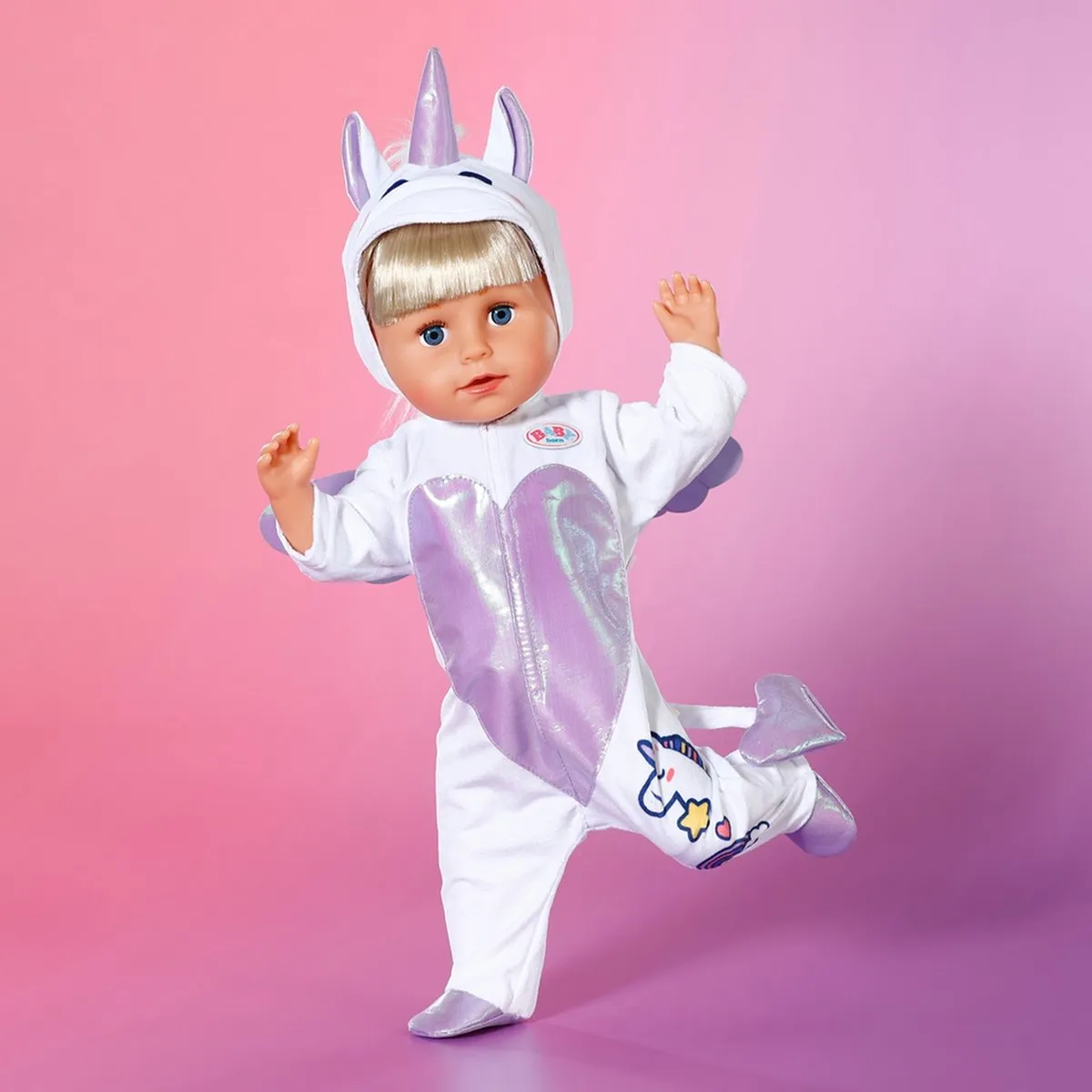 Baby Born Eenhoorn Onesie 43cm - Multicolore