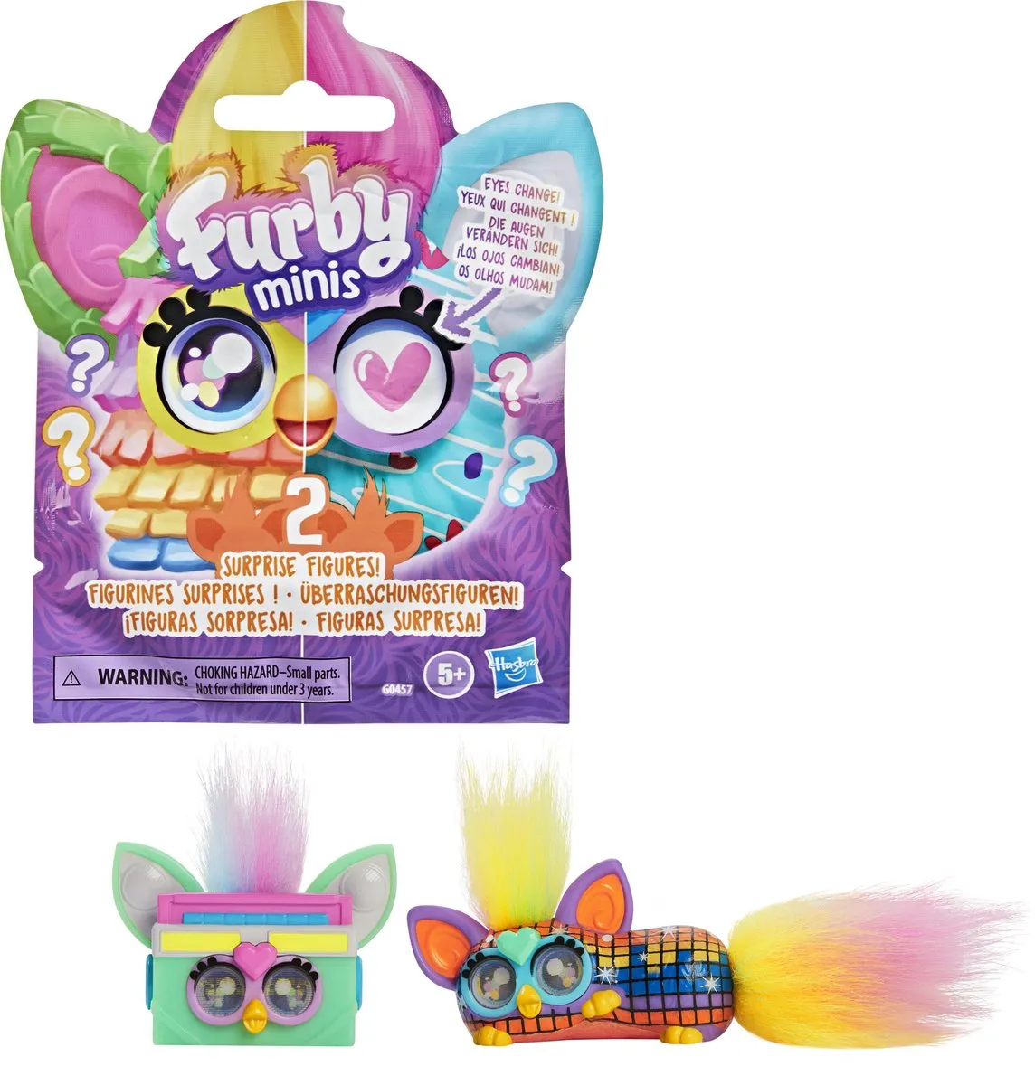 Hasbro Furby Minis Duopack - Multi/Paars