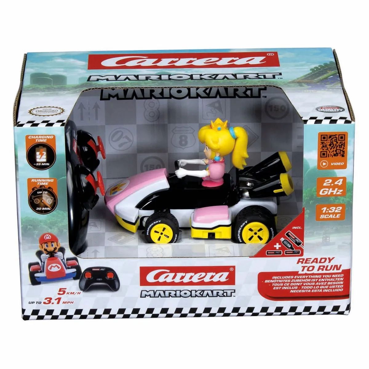 Carrera RC Mario Kart R Kart Peach 1:32 - 2,4GHz