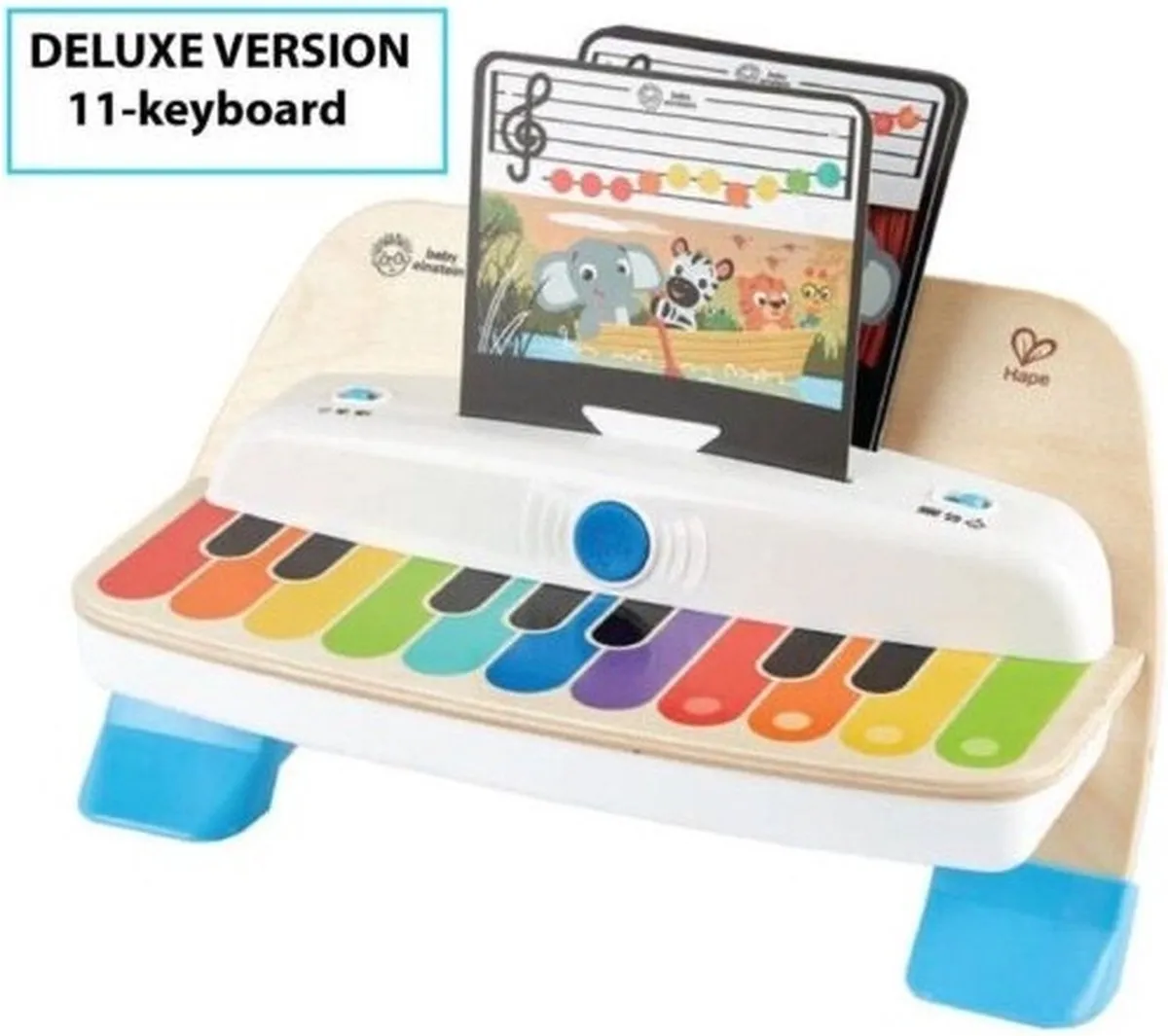 Hape Einstein Together in Tune Piano - 3x AA - Wit/Rood - afbeelding 6 van 6