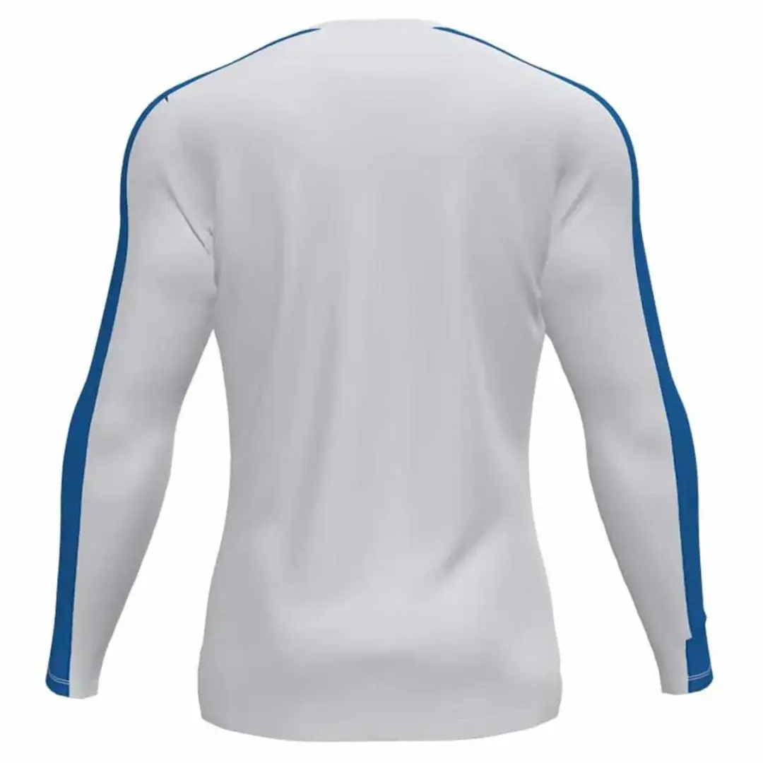 Joma Academy III Voetbalshirt Lange Mouw Heren L - Wit/Royal