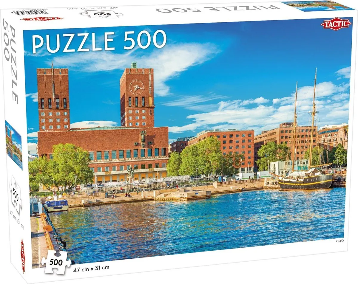 Tactic Oslo 500 Stuks Puzzel