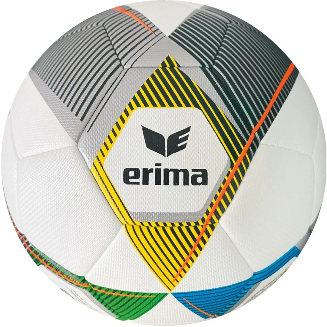 Erima Hybrid Eco Trainingsbal Size 5 - Wit/Zilver/Navy