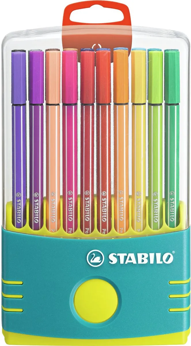 STABILO pen 68 ColorParade Turquoise - Meerkleurig - afbeelding 6 van 6