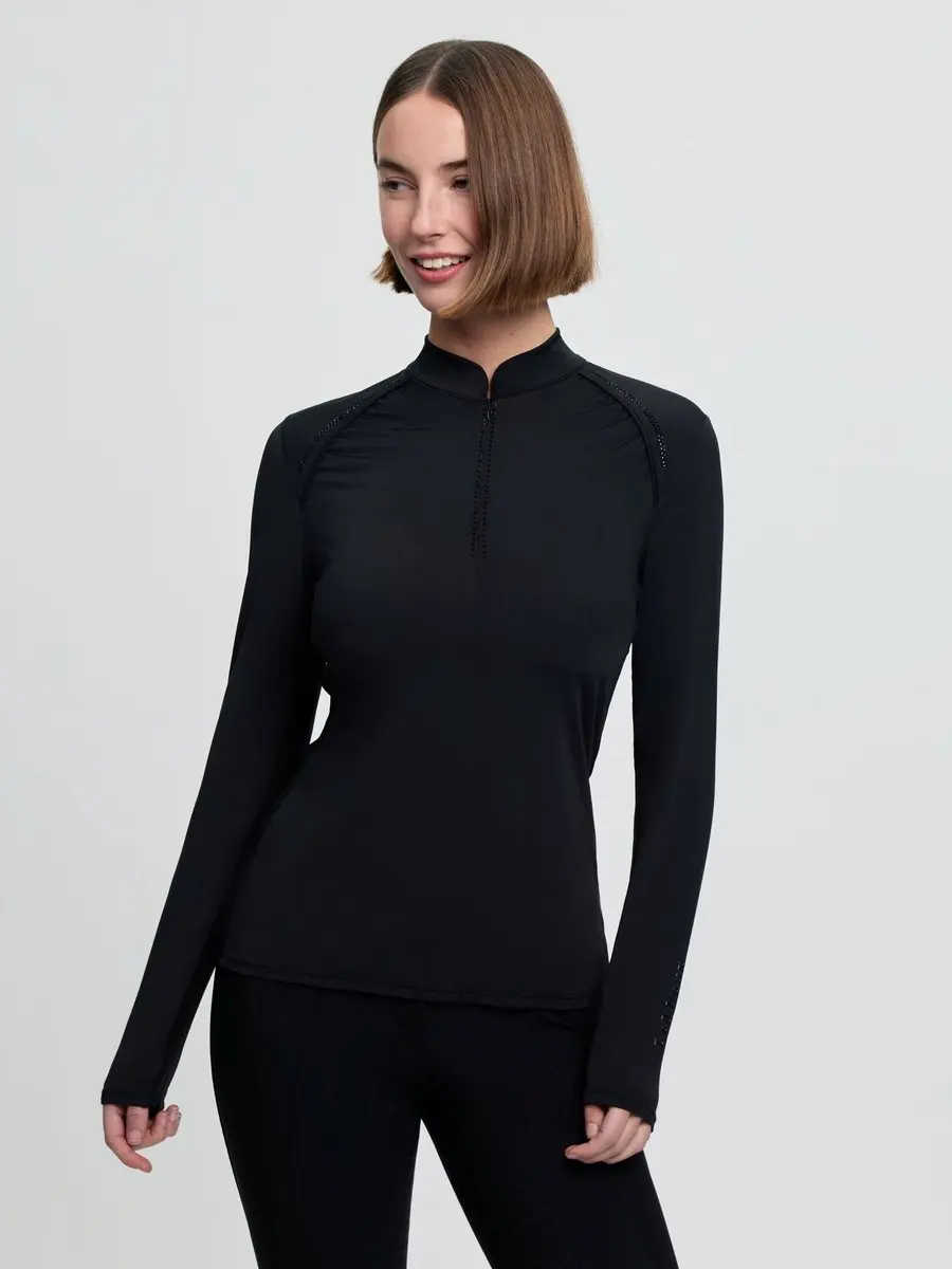 LeMieux Brilliance Heyden Lightweight Base Layer L Zwart