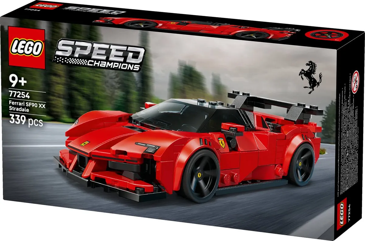 LEGO Speed Champions Ferrari SF90 XX Stradale 77254 - 339 Stukken - Multicolor