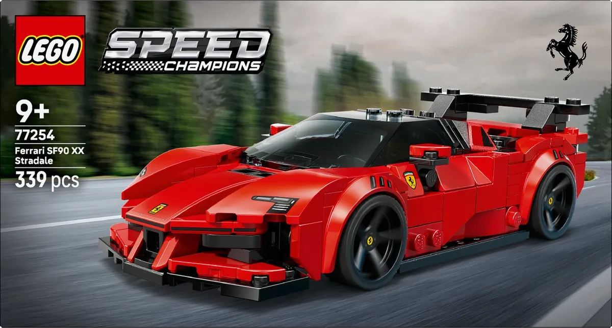 LEGO Speed Champions Ferrari SF90 XX Stradale 77254 - 339 Stukken - Multicolor