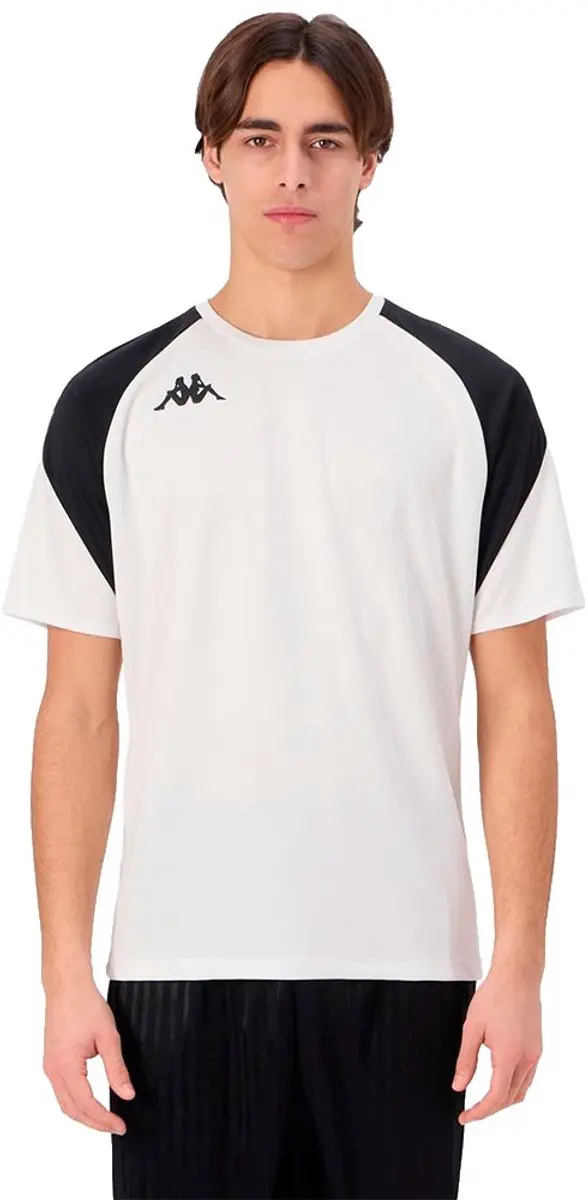 Kappa Loreto T-shirt Met Korte Mouwen Wit 2XL Man