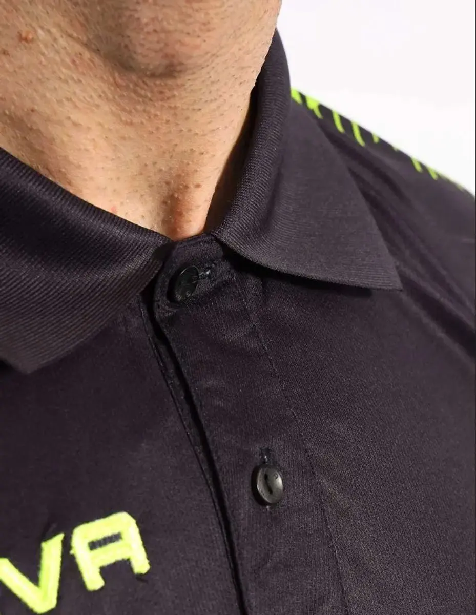 Givova Club Poloshirt - Zwart L - afbeelding 4 van 6