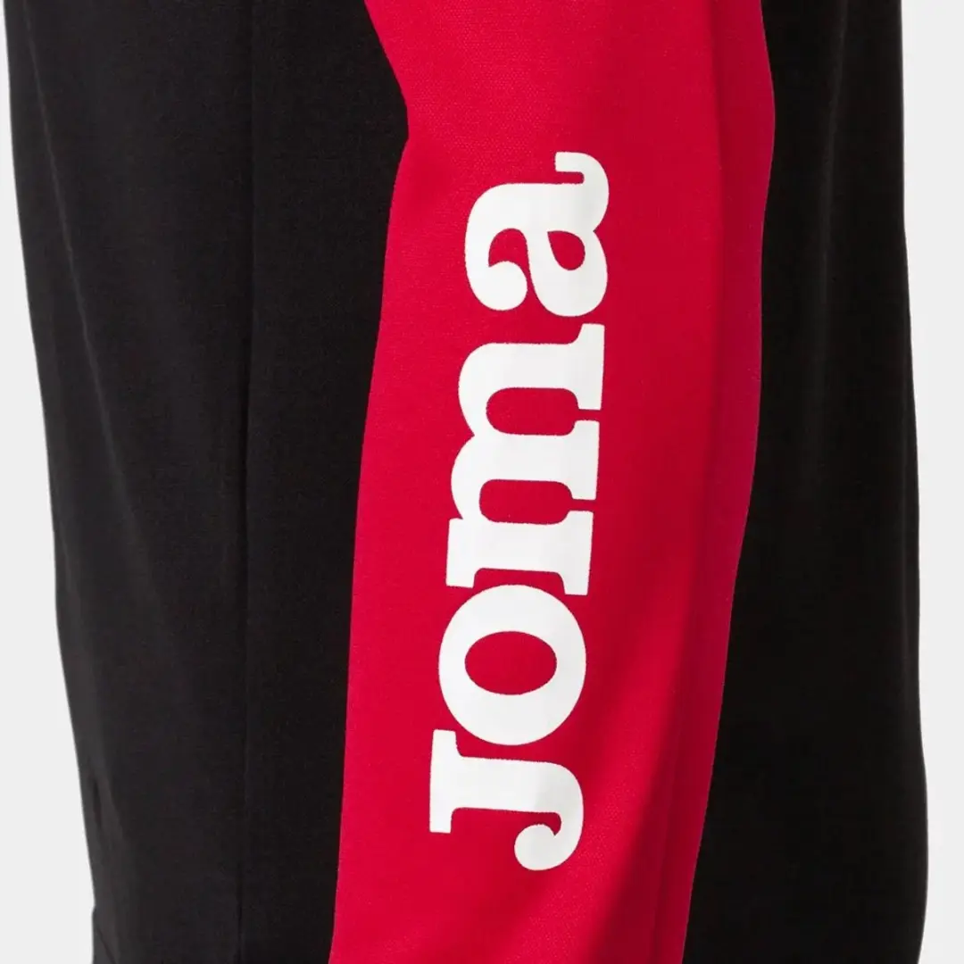 Joma Eco Championship Sweatshirt - Zwart/Rood - 12-14 jaar