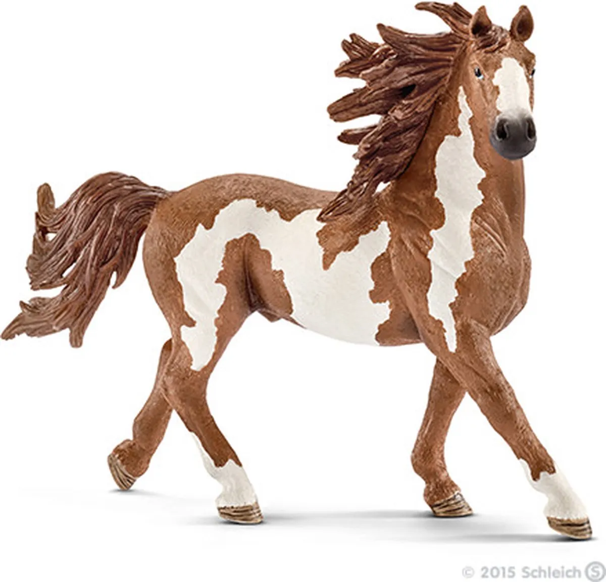 Schleich FARM WORLD Pinto Hengst 13794 - Speelgoedpaard