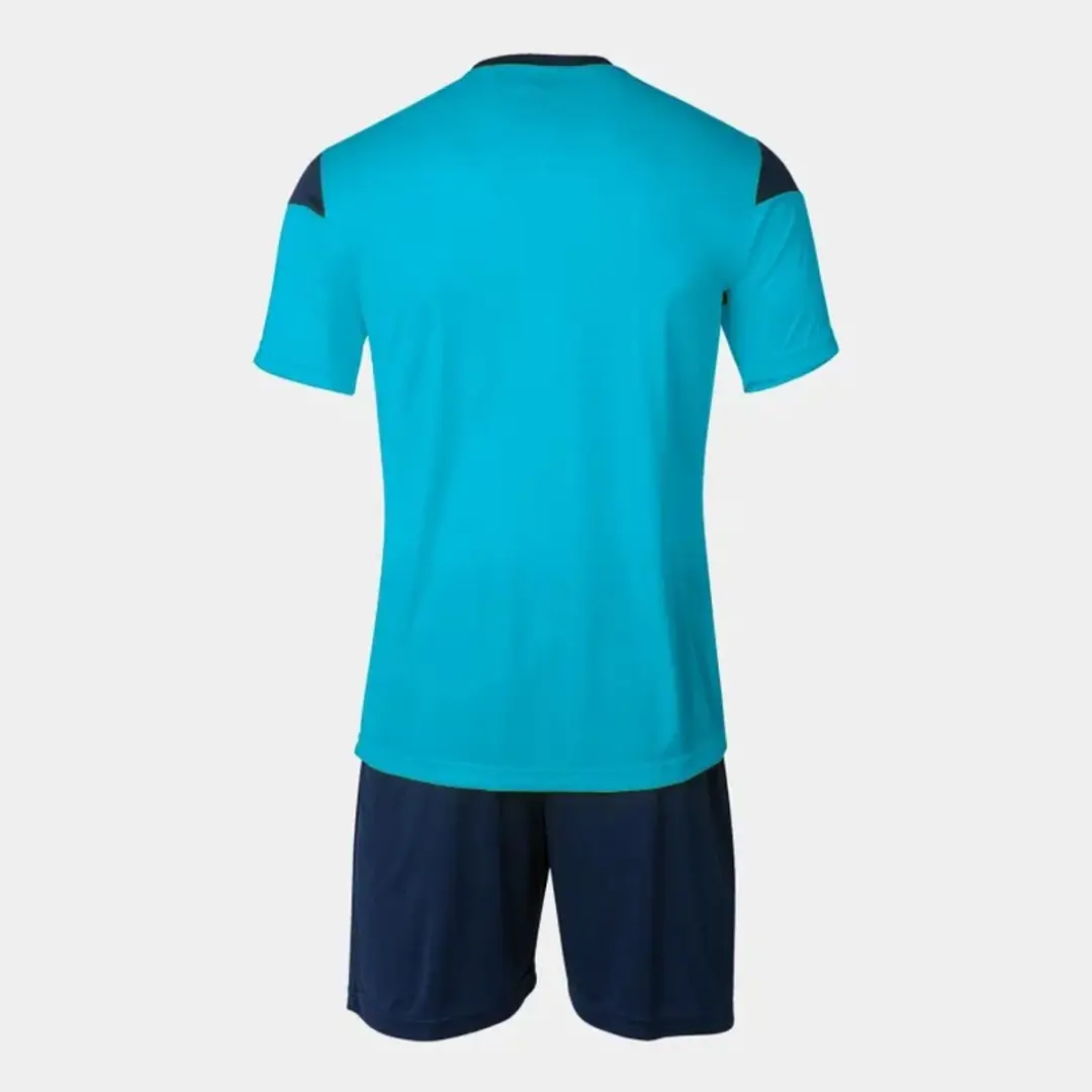 Joma Phoenix Voetbalset Kinderen 164 - Korte Broek & Shirt - Fluor Turquoise