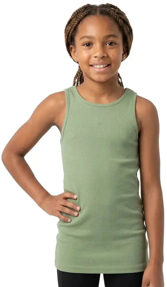 Roxy What Should I Do Mouwloos T-shirt Groen 16 Years Meisje