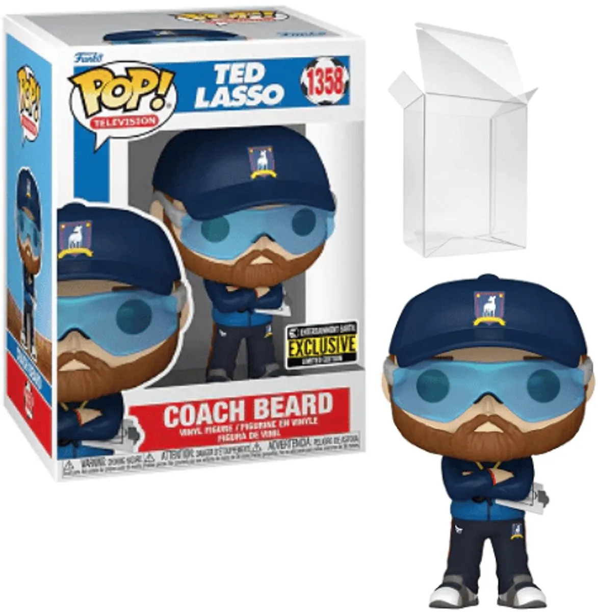 Funko Pop! Coach Beard Ted Lasso Special Edition 1358 - Multi