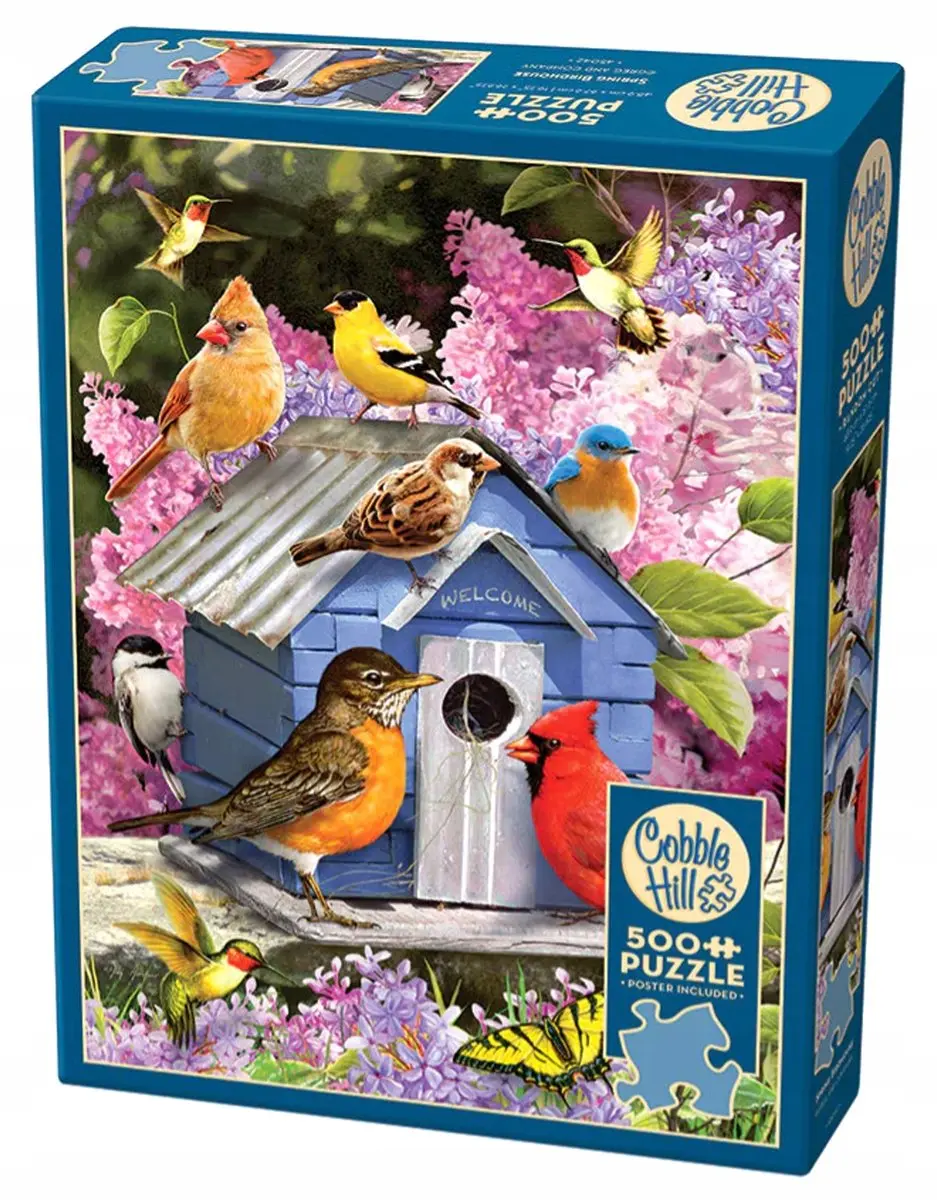 Cobble Hill Vogelhuisje Puzzel 500 Stuks